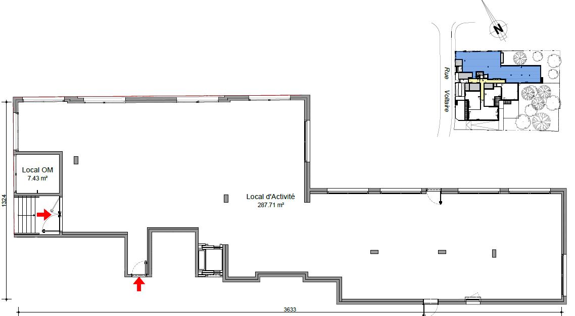 Local d'activité Fresnes 772m² Vente local d'activité Fresnes Val-de-Marne OVACT2423212 1